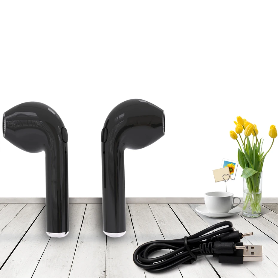 Mini Wireless Earphone For Music Sport With Noise Canceling Bluetooth 4.2 Charging Storage Box For Bluetooth Earphone With Mic  