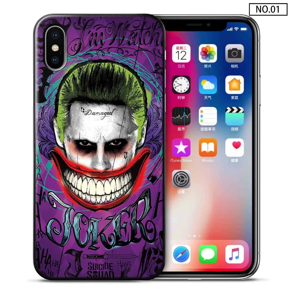Чехол для iPhone 11 Pro Max чехол Joker новое поступление 2018 чехлы XS черный из тпу X XR