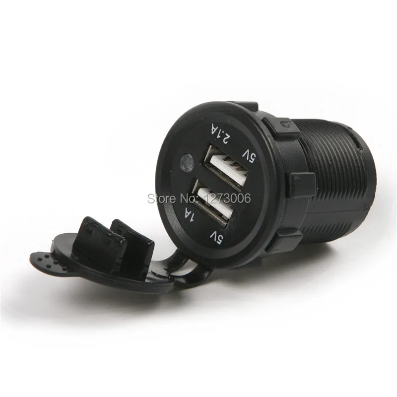 1 шт. мульти выбор 12 В DIY прикуриватель розетка и USB Автомобильное зарядное