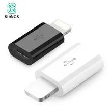 Micro USB Charging Data Sync Charger 8Pin Adapter Connector Android Female to 8 Pin Male Apple for iPhone 5 5s 6 6s 7 Plus Cable