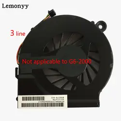 Новый вентилятор для hp G6 G4t G6t G7t CQ56 G56 Q72C HSTNN-Q72C G4-1017TU 646578-001 ноутбук процессора вентилятор охлаждения cooler