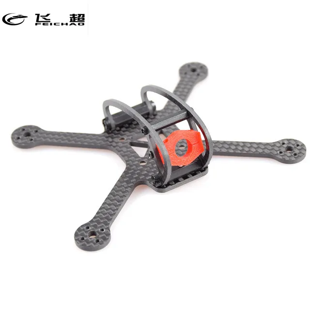 Feichao Leader 120 мм набор карбоновых Рам X форма 4 осный для DIY микро FPV гоночный Дрон