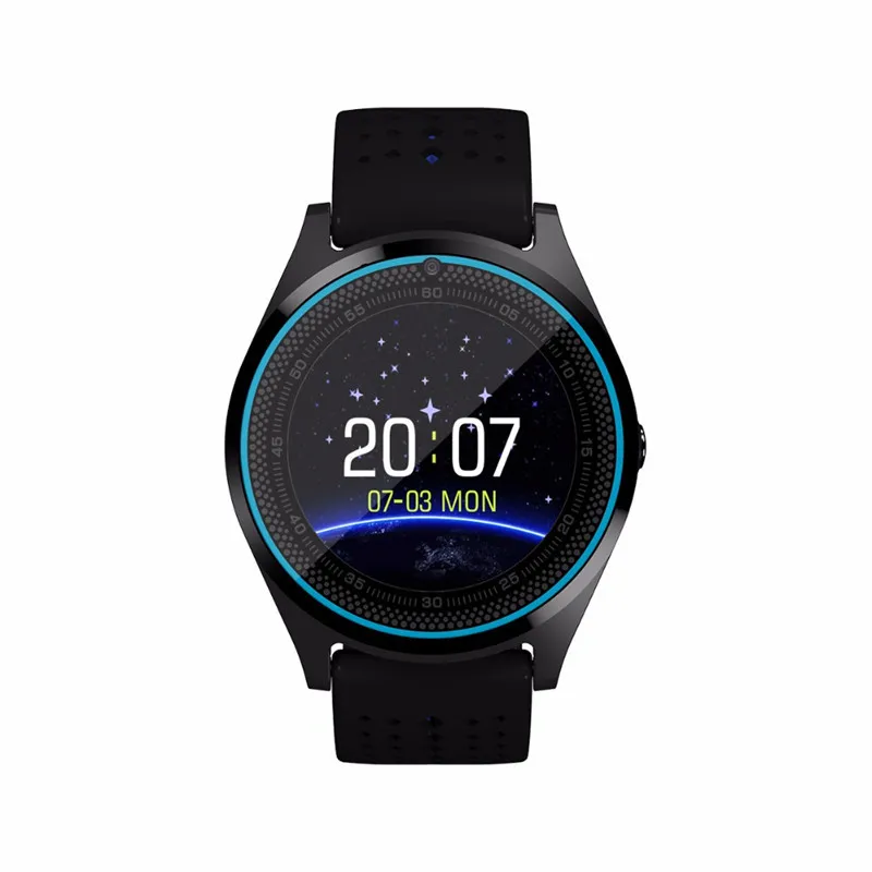 

Bluetooth Smart Touch Screen Watch Camera Pedometer Health Sports Watch Men & Women Call Alert Positioning