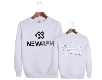 

Kpop btob born to beat new men album member name printing o neck sweatshirt fashion unisex kpop pullover hoodies