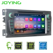 Радуясь 7 “2 ГБ + 32 ГБ двойной 2 Din Android 6.0.1 стерео радио 1024*600 HD для Ford Focus Mondeo S-Max gps навигации головное устройство