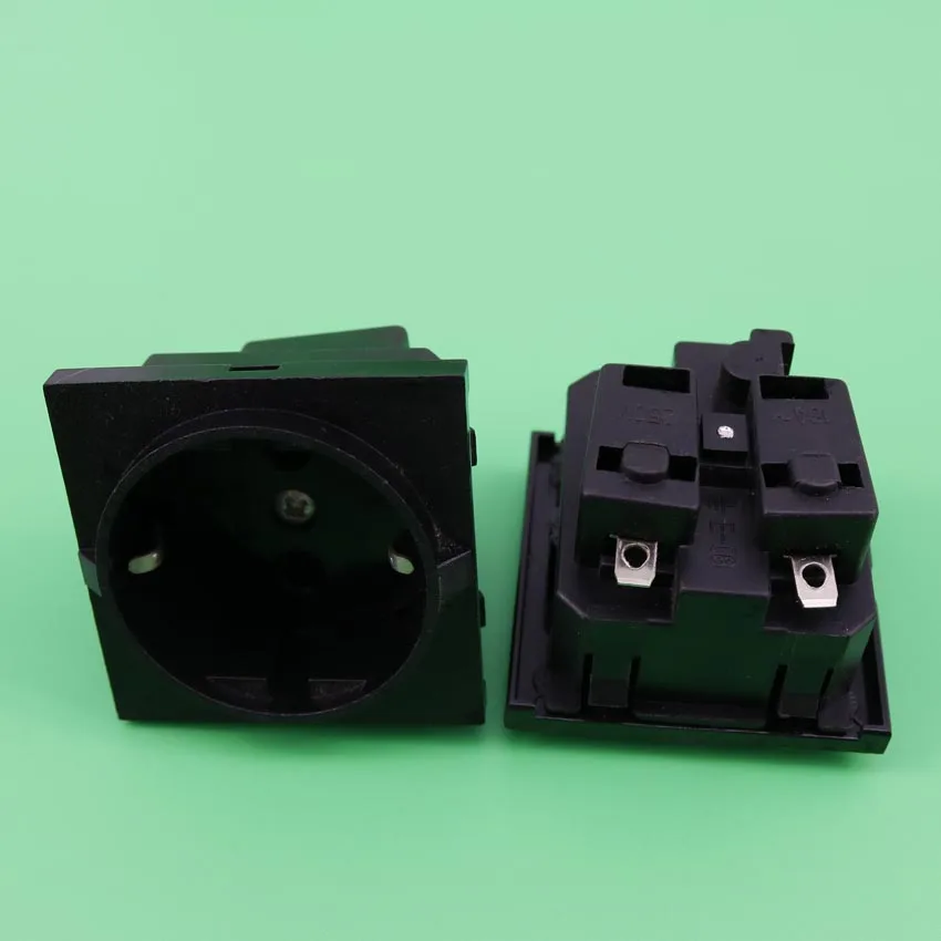 YuXi 1Pieces/lot E 08 Germany European AC Power Socket 16A 250V Korea