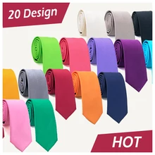 20 видов стилей однотонные мужские Узкие галстуки модные простые гравата, Тонкий Галстуки жаккардовые плетёные шелковые галстуки для мужчин свадебные костюмы Cravate
