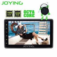 JOYING 4GB RAM 32GB ROM 1 din 7 inch Android 8.0 car radio stereo GPS audio Octa core HD head unit with carplay steering wheel