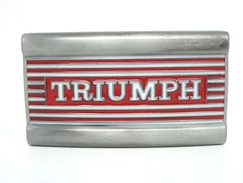

Red Triumph Belt Buckle
