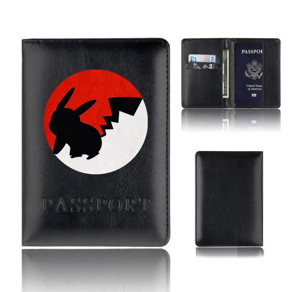Eshop Pokemon Go Symbol Обложка для паспорта Otaku многофункциональная карточка чехол