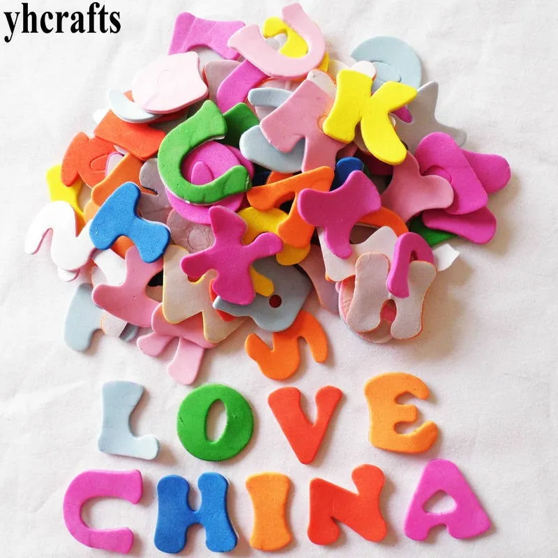 

80PCS(/LOT.A-Z letters foam stickers Alphabet stickers Kids toy Scrapbooking kit Early educational toys Teach your own OEM cheap