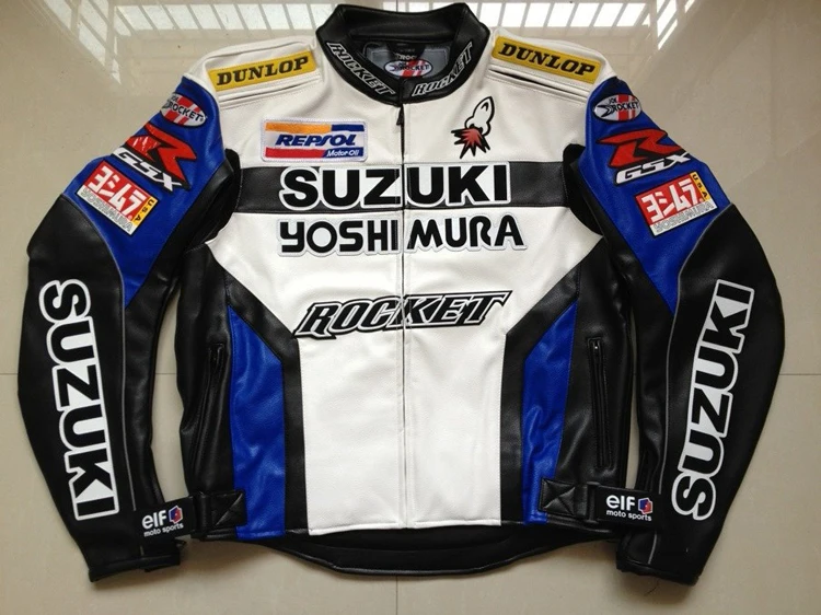 

Men PU jacket professional racing jacket motorcycle jacket motocross motorbike waterproof leather jacket with protective gear