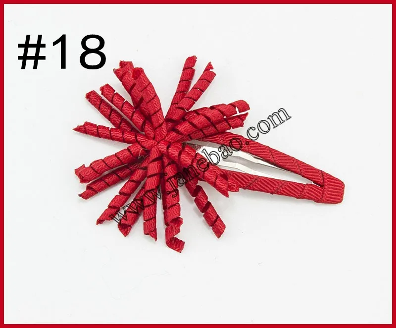 

free shipping 50pcs 1.75" Small Korker Snaps Girls Hair Bow Snap Clips, Barrettes