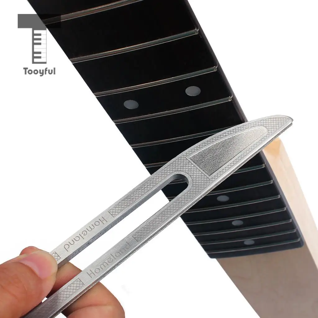 Ferramenta de Gravação Profissional de Guitarra Arquivo de Aço Inoxidável para Fricções de Guitarra com Diamante Abrasivos para Baixo Tooyym Ukulele - Image 5