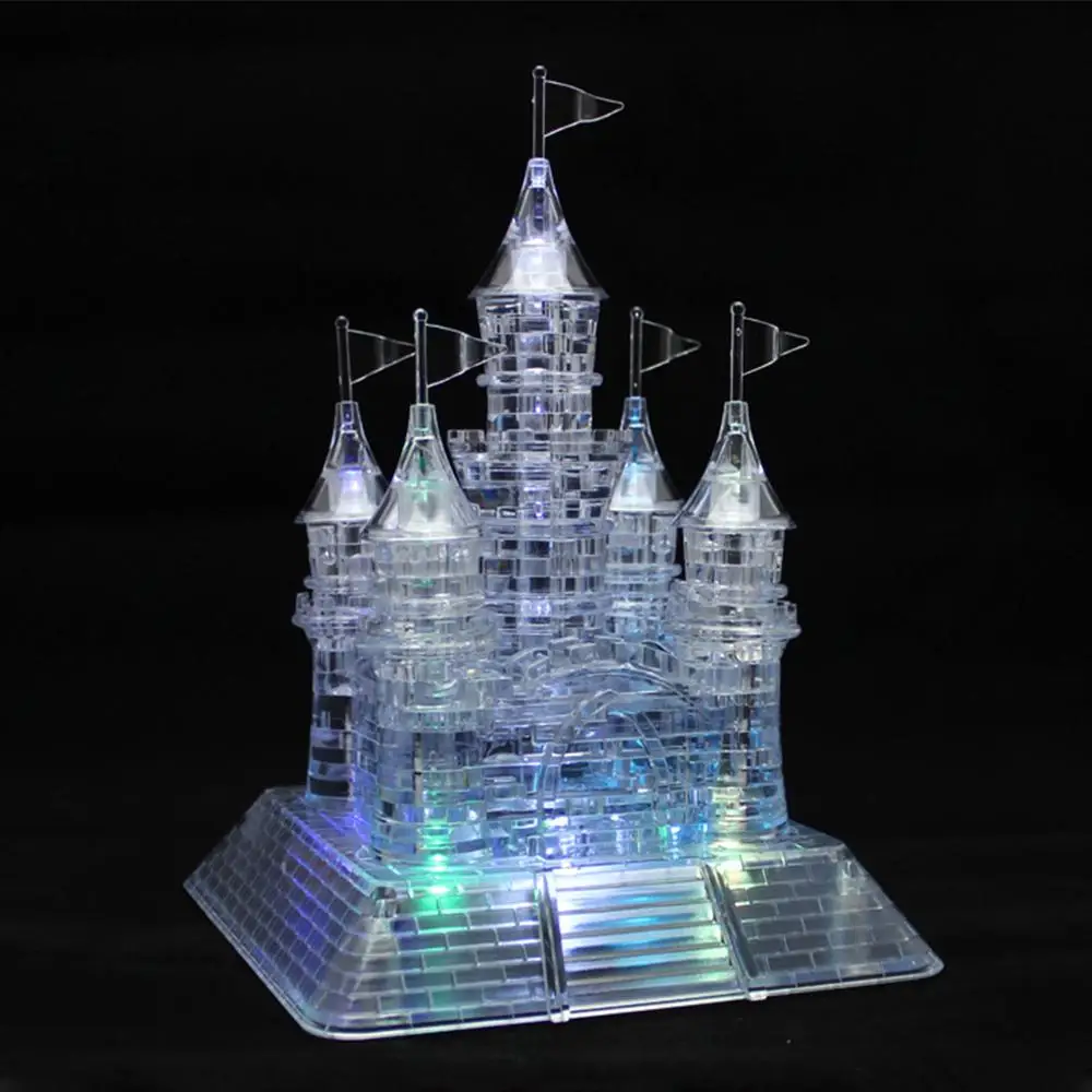 Оригинальный прозрачный 3D пазл с кристаллами роскошная мозаика для
