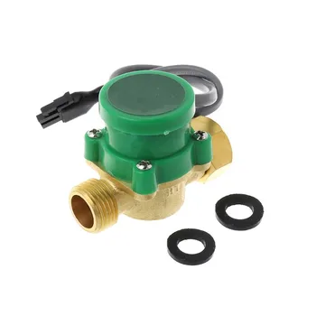 

HT-120 G1/2 "-1/2" Hot And Cold Water Circulation Pump Booster Flow Switch 1.5A