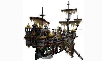

2344Pcs Pirate Ship Series 16042 The Slient Mary Set Children Educational Building Blocks Bricks Toys Model Gift 71042
