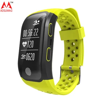 

S908 GPS Smart band IP68 Waterproof Wristband Smart Bracelet Heart Rate Monitor Fitness Tracker Smart Band Amphibious