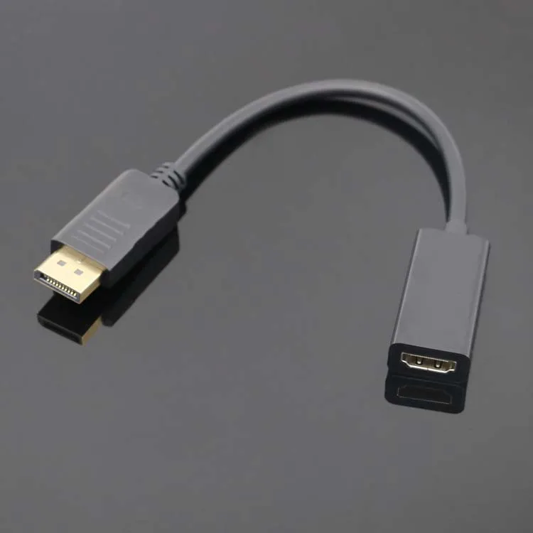 

100PCS DisplayPort to HDMI Adapter, DP Display Port to HDMI Converter Male to Female Gold-Plated Cord for Lenovo Dell HP