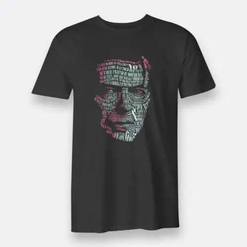 

Lyrics David Bowie Heroes Lyrics Face Tees Black T-shirt For Men's S-3XL T Shirt Discount 100 % Cotton T Shirts