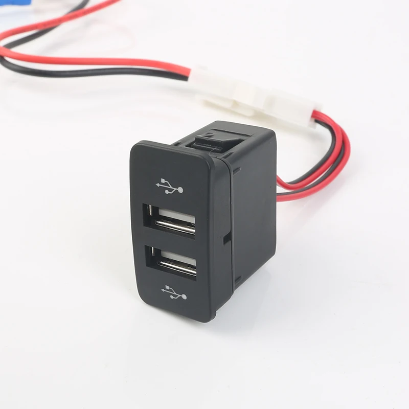 Автомобильное зарядное устройство usb Двойная зарядка Специальная установка
