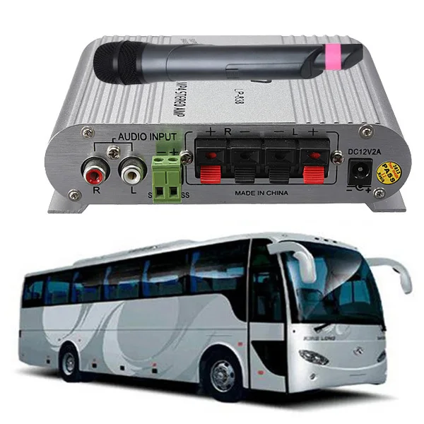 100 шт LP-838 мини Hi-Fi компакт-дисков MP3 радио автомобильный усилитель 12 V 200 W Авто Мото домашний аудио стерео Бас Динамик плеер