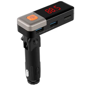 

BC11 Bluetooth handfree Car Kit Wireless FM Transmitter MP3 Player Dual USB Car Charger 5V 2.1A For SmartPhone
