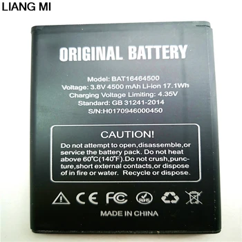 

BAT16464500 4500mAh Large Capacity Li-ion Backup Battery For DOOGEE T5 Lite Smart Phone with phone stander for gift