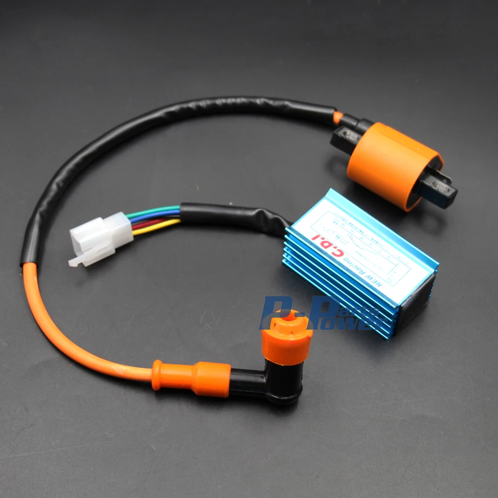 thumbnail image 2 of TDPRO Motobike Regulator Ignition Coil CDI Spark Plug 90cc 110cc 125cc 2 of 14