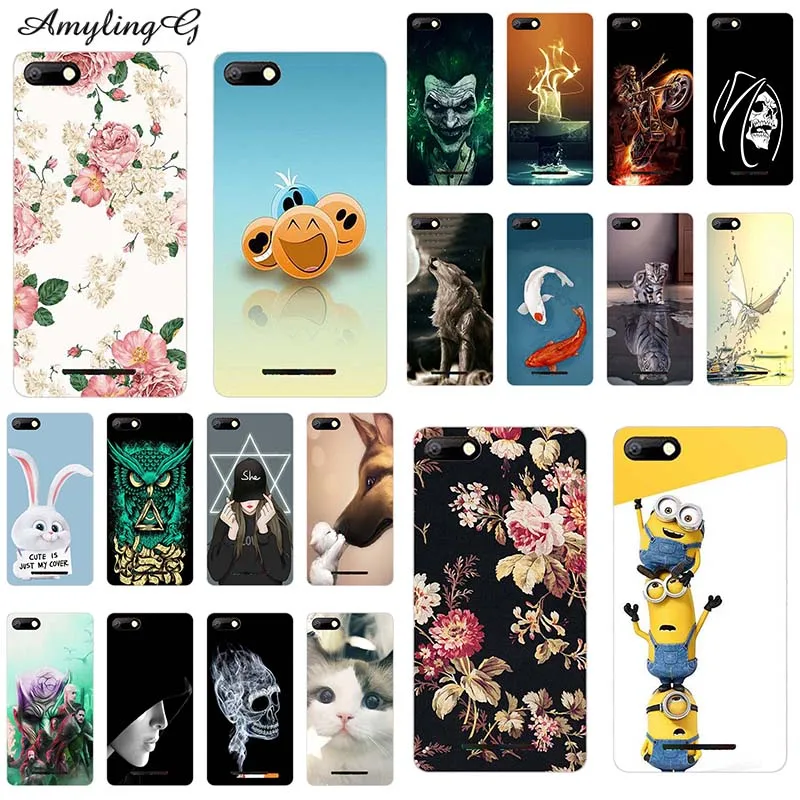 

Phone Case For BQ 5058 Case For BQ 5058 Strike Power Easy Cover 5.0 inch Cartoon Silicone Cover For BQ-5058 BQ5058 Phone Case