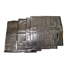 5 шт 10 мм 500x500 мм 2" x 20" авто автомобиль грузовик для брандмауэр тепла звукоизолирующий изоляционный мат