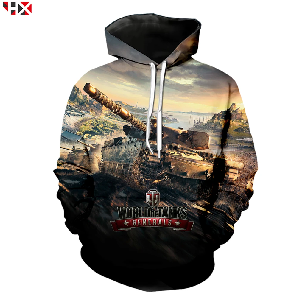 

New Game World of Tanks 3D Print Unisex T Shirt Sweatshirt Harajuku Men T Shirt Hoodie Summer Hip Hop Streetwear Top X158