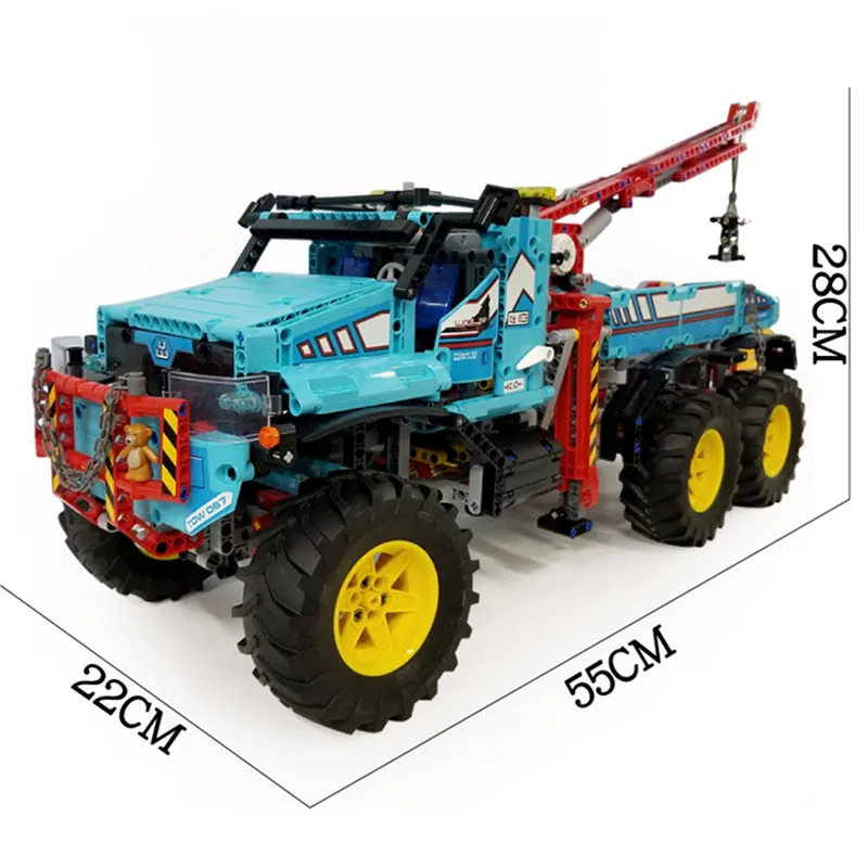 IN-STOCK-H-HXY-20056-1912Pcs-The-Ultimate-All-Terrain-6X6-Remote-Control-Truck-Set-Lepin (4)