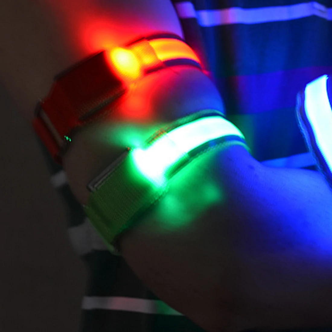 Excellent Armband LED Lights Running Cycling Jogging Walking Safety led light electric scooter 7