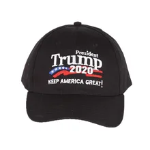 Горячее предложение высокое качество вышивка кепки Трампа США выборы Трамп бег кепки A, B черный, красный