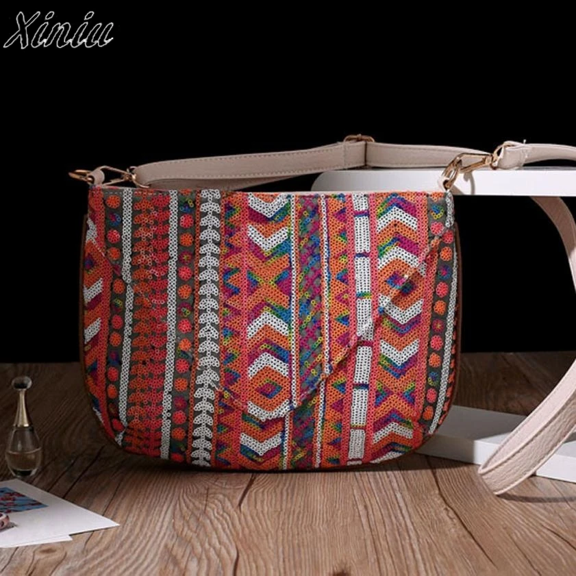 

Fashion Women Bag Lady Sequins Satchel Mini Handbag Shoulder Tote Bag Hot Sale Clutch Female Vintage Women Messenger Bags Pouch