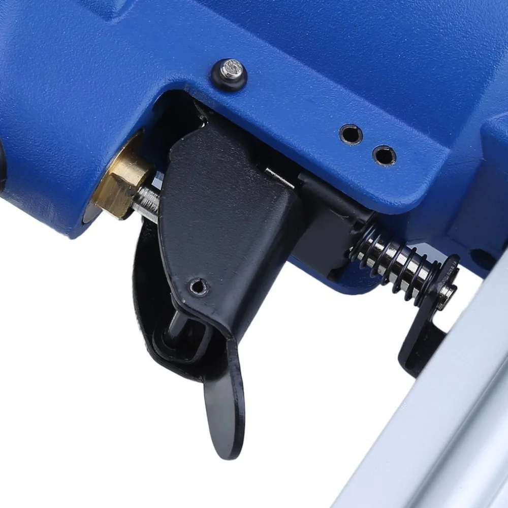 Pneumatic Air Nail Gun Straight Nail Gun Air Stapler Nailer 15-50MM Furniture Wire Stapler F50 Woodworking Pneumatic Air Power Pneumatic Air Nail Gun Straight Nail Gun Air Stapler Nailer 15-50MM Furniture Wire Stapler F50 Woodworking Pneumatic Air Power
