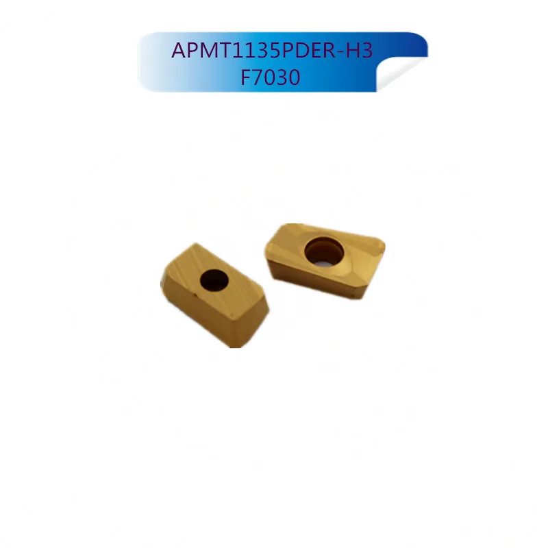 10Pcs Mitsubishi APMT1135PDER H3 F7030 Milling Cutters Carbide Inserts Cutting Tool CNC Tools