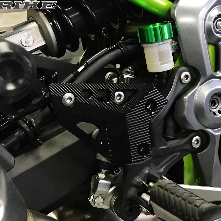 Защитная накладка на ногу для Kawasaki Z900 Z 900 2017 защитная пятку Мотоциклетные
