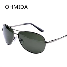 OHMIDA Top Polarizado gafas de Sol de Los Hombres Retro Gafas Deportivas gafas de Diseñador de la Marca de La Vendimia Gafas gafas de sol Gafas Masculino Masculino