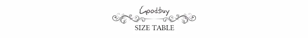 size-table