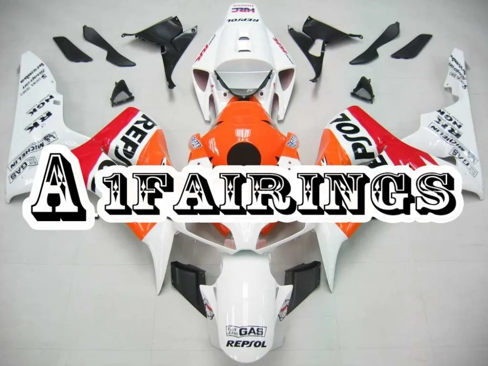 Cowlings для Honda CBR1000RR 2006 2007 ABS пластик впрыска кузова мотоциклетные панели 06 07 Белый
