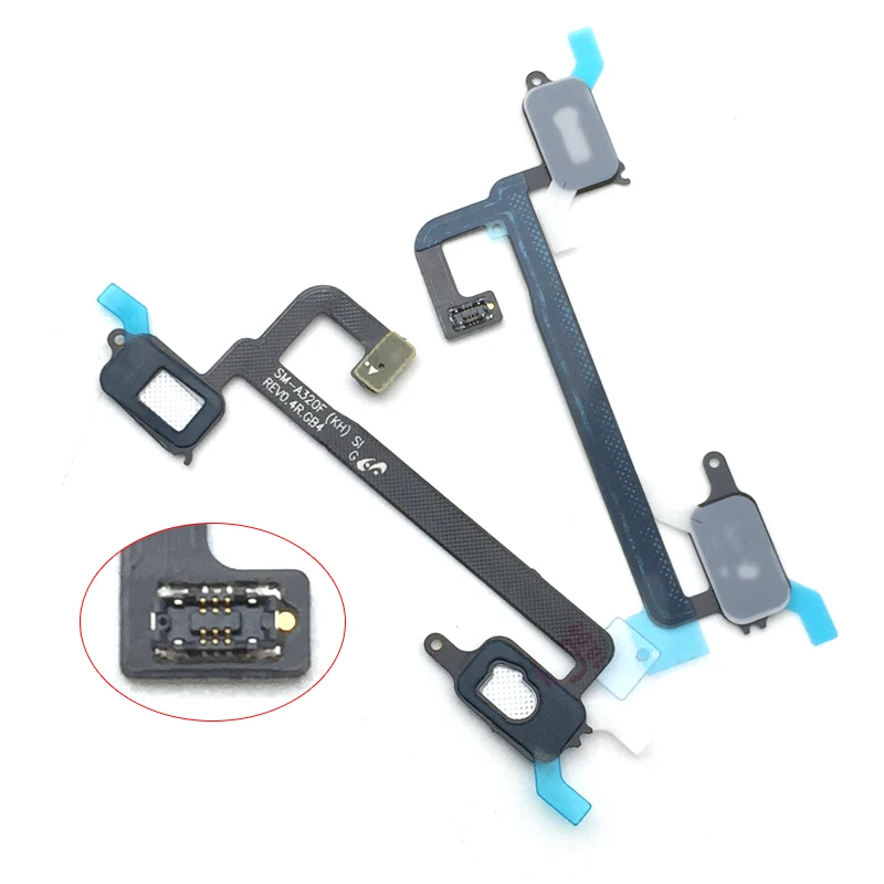 

Original Fingerprint Sensor Home Return Key Menu Button For Samsung Galaxy A3 A5 A7 2017 A320 A520 A720 Flex Ribbon Cable