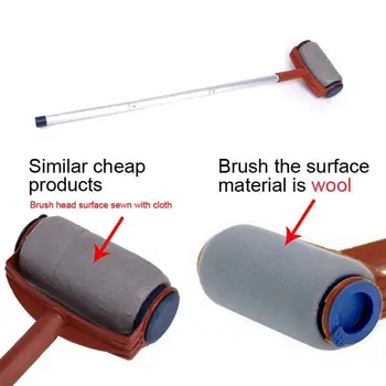 

New Pro Paint Roller Kit Brush Painting Runner Pintar Tool Facil Wall Decor