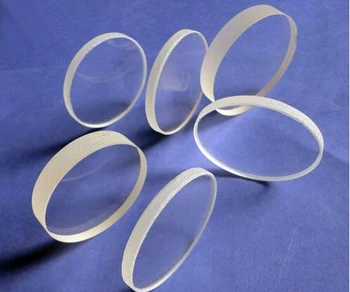 

Round polish clear quartz glass plate quartz lens OD15*thickness1