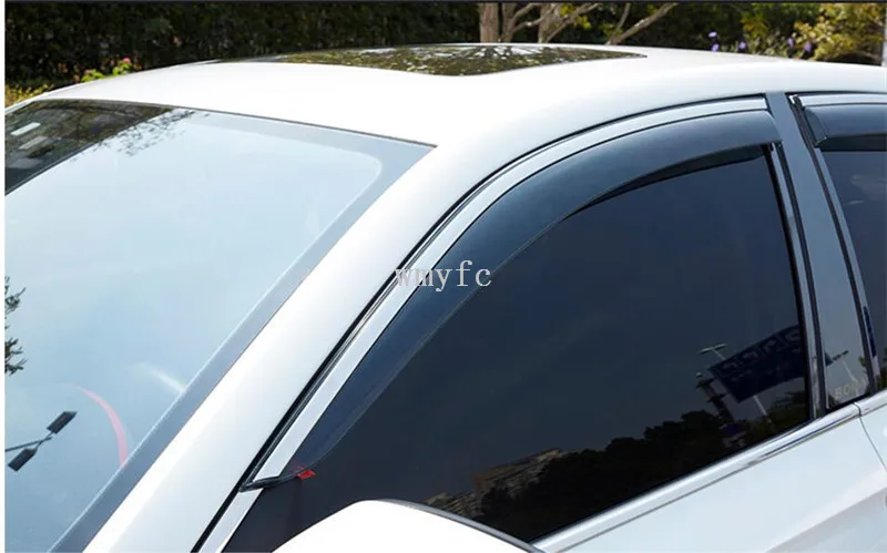 Защита от солнца и дождя для VW GOLF 7 MK7 оконный козырек вентиляционные шторы тенты аксессуары для стайлинга автомобилей 4 шт