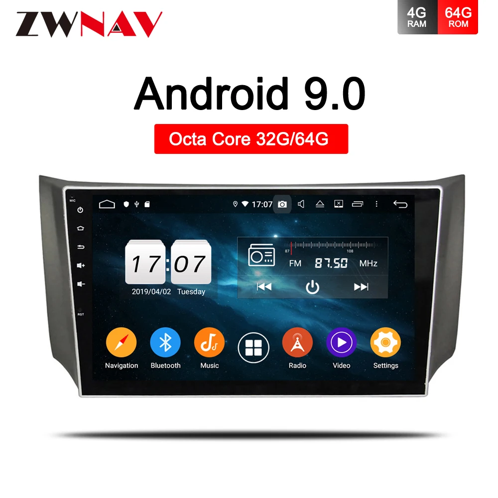 Excellent IPS Android 9.0 Car gps radio stereo For Nissan Sylphy 2012 2013 2014 2015 car dvd multimedia player tape recorder BT head unit 0 Excellent IPS Android 9.0 Car gps radio stereo For Nissan Sylphy 2012 2013 2014 2015 car dvd multimedia player tape recorder BT head unit 0