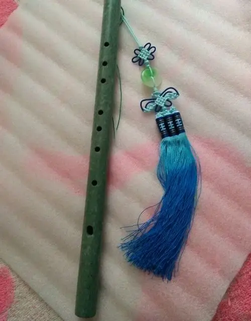 

Natural Guizhou blue jade, jade flute