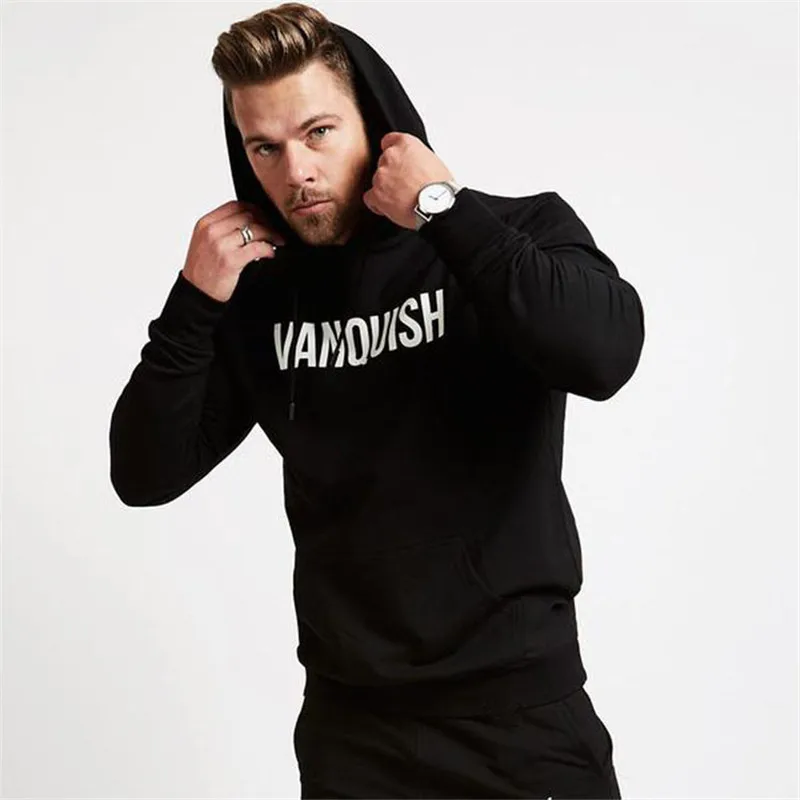 

Running Jacket Men gyms hoodies Fitness bodybuilding Sweatshirt Crossfit pullover sportswear male workout Hooded Jacket clothing