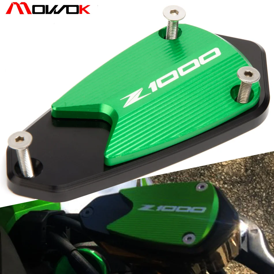 

Motorcycle For KAWASAKI Z1000 2010 2011 2012 2013 2014 2015 2016 2017 z 1000 CNC Front Fluid Reservoir Tank Cap Cover